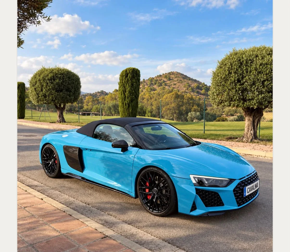Audi R8 Spyder, Photo originale du véhicule 1