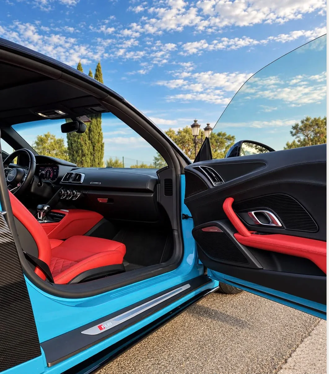 Audi R8 Spyder, Originalfoto des Fahrzeugs 3