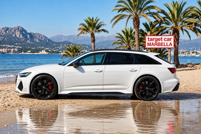 Inszenierte Außenaufnahme am Strand