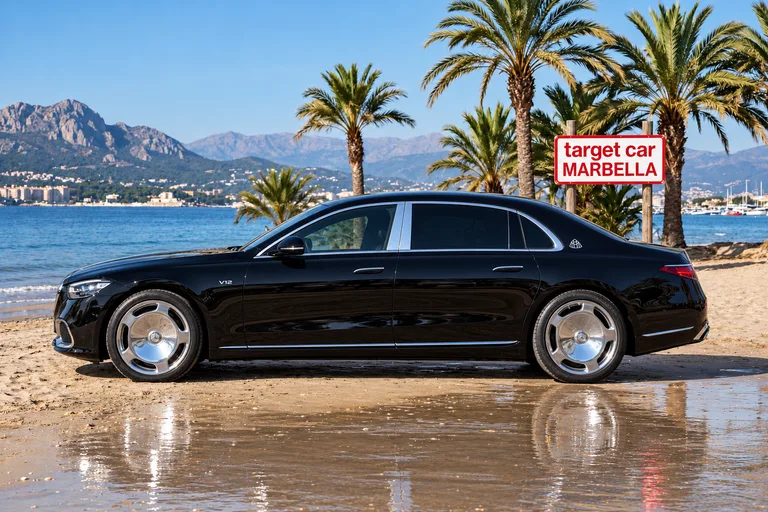 Mercedes-Maybach S 680 V12, Styled beach exterior