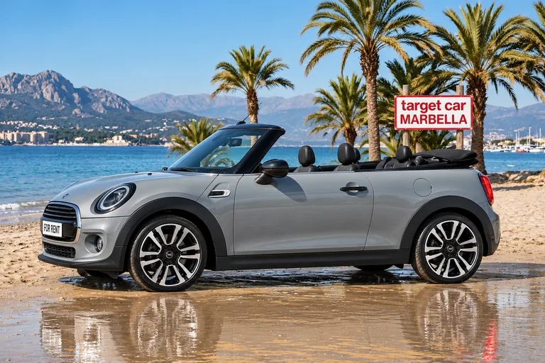 MINI Cabriolet, Styled beach exterior