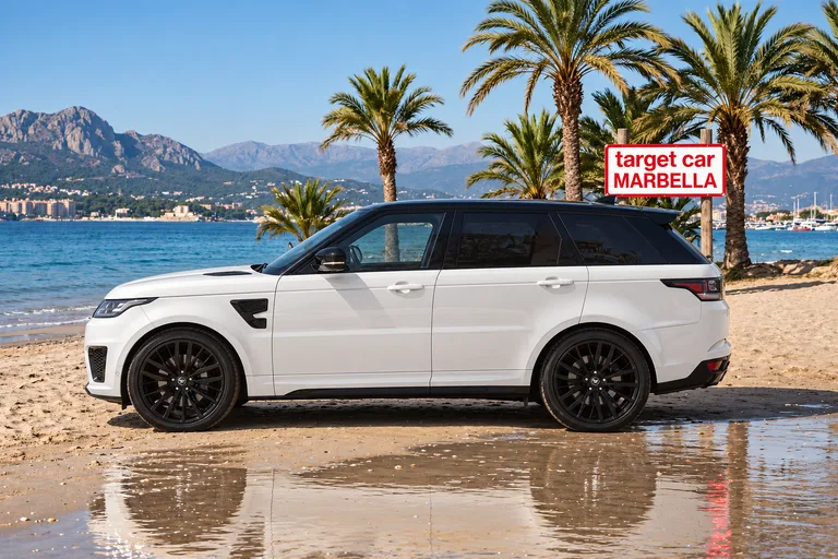 Land Rover Range Rover SVR, Styled beach exterior