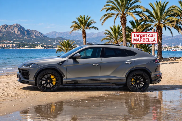 Exterior con fondo de playa recreado