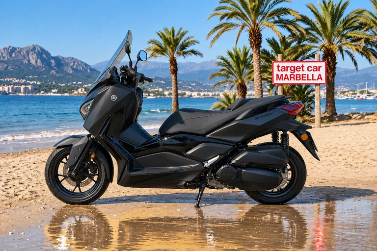 Styled beach exterior